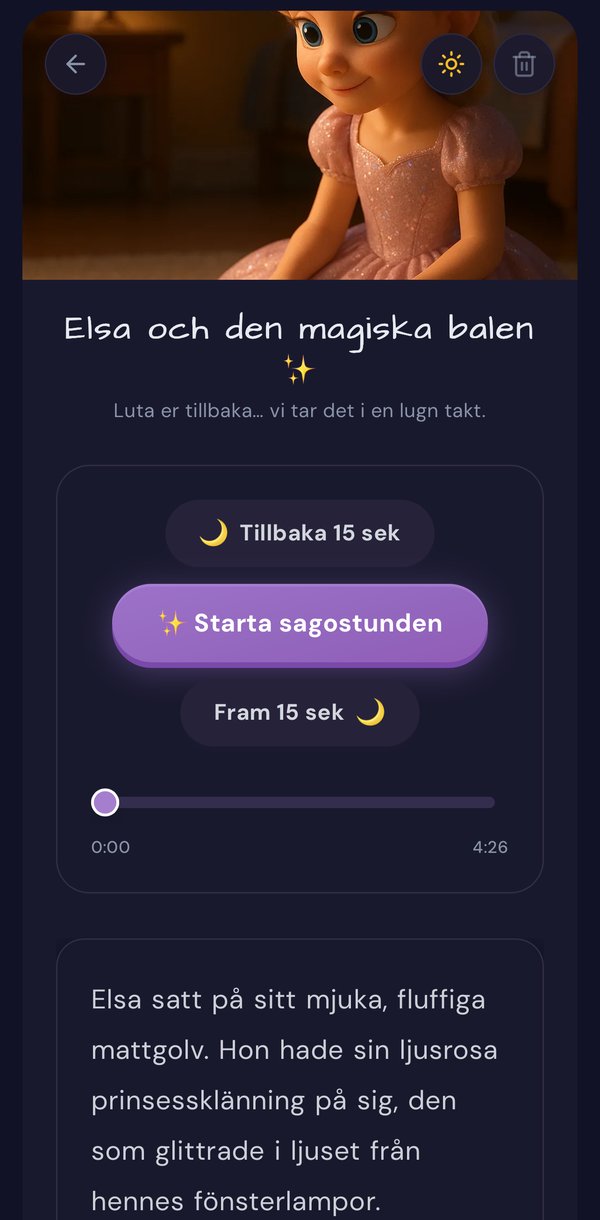 Sagospelaren – Elsa och den magiska balen